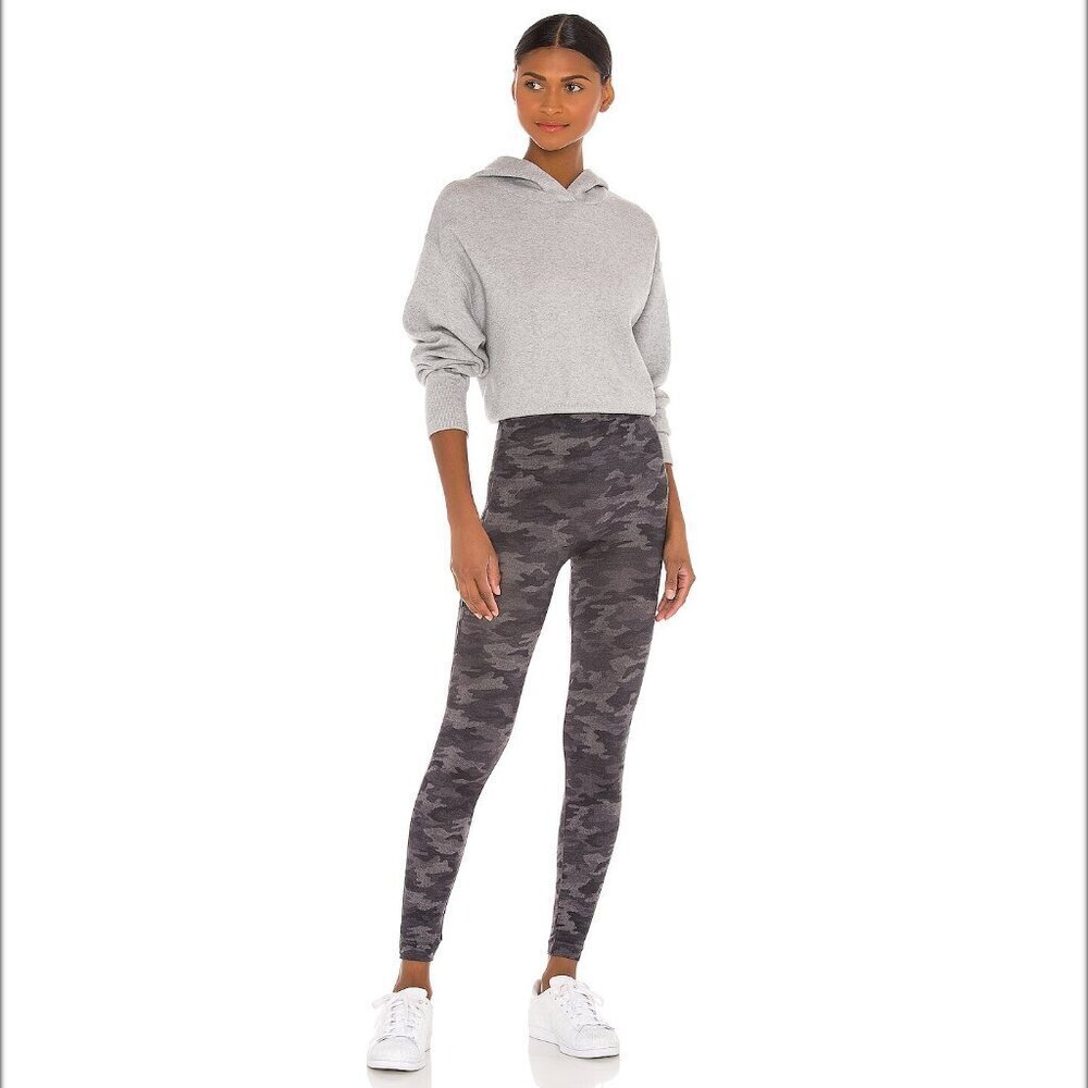 Spanx Look At Me Now Seamless Leggings in Heathered Camo